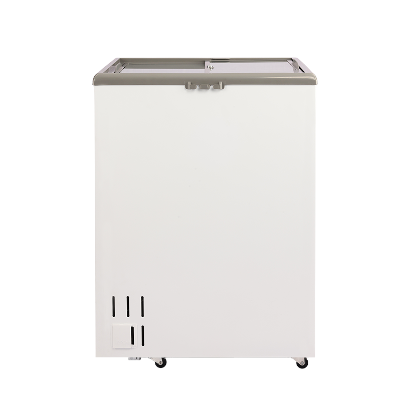 143L Compact Chest Freezer with Electronic Temperature Control, Deep Freezer for Home & Garage