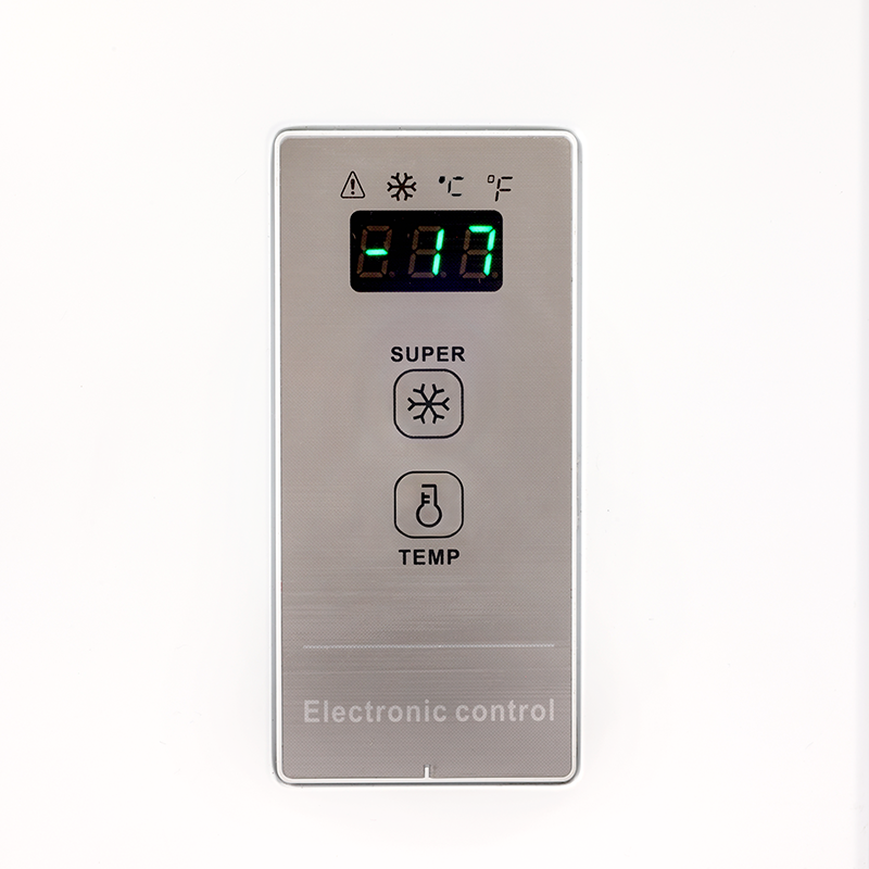 143L Compact Chest Freezer with Electronic Temperature Control, Deep Freezer for Home & Garage