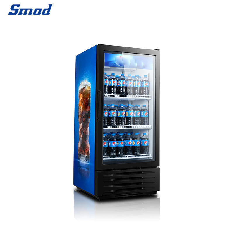 Smad 10.2 cu.ft. Glass Door Beverage Fridge