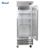 Smad 23 Cu. Ft. Single Door Stainless Steel Restaurant Freezer