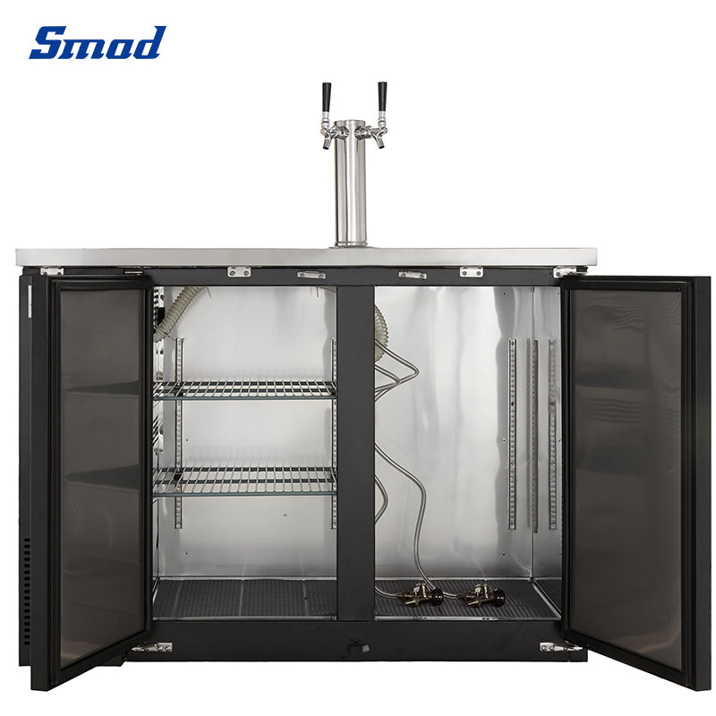 Smad 11.8 cu.ft. Depth Direct Draw Stainless Steel Beer Dispenser