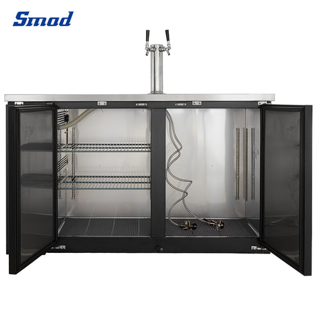 Smad 19.3 cu.ft. Depth Direct Draw Stainless Steel Beer Dispenser