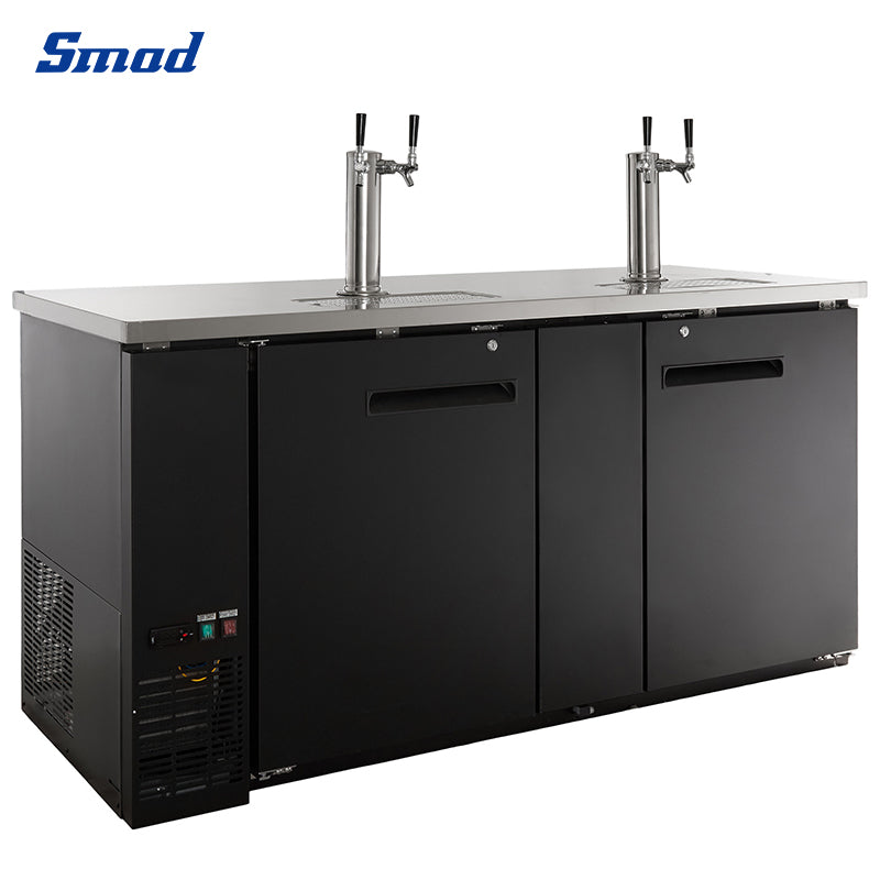 Smad 23.5 cu.ft. Depth Direct Draw Stainless Steel Beer Dispenser