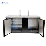 Smad 23.5 cu.ft. Depth Direct Draw Stainless Steel Beer Dispenser