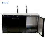 Smad 23.5 cu.ft. Depth Direct Draw Stainless Steel Beer Dispenser