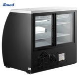 Smad 18 cu.ft.32 In. Curved Glass Refrigerated Deli Cooler