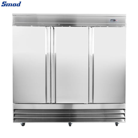 Smad 72 Cu. Ft. 3 Door Commercial Reach In Freezer