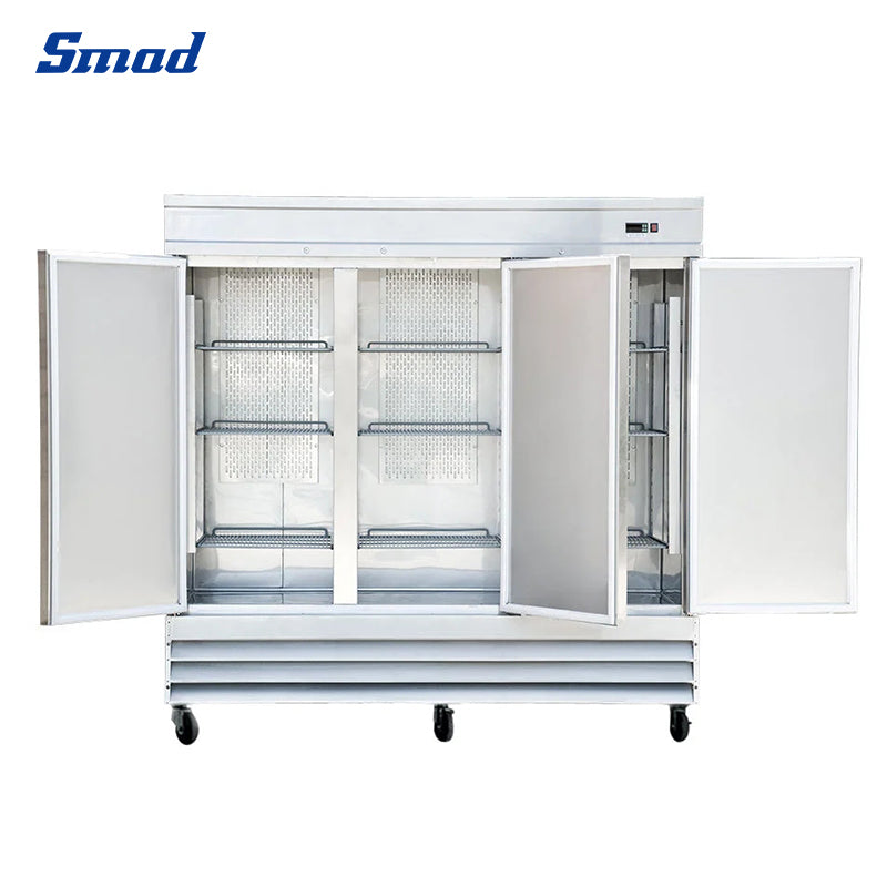 Smad 72 Cu. Ft. 3 Door Commercial Reach In Freezer