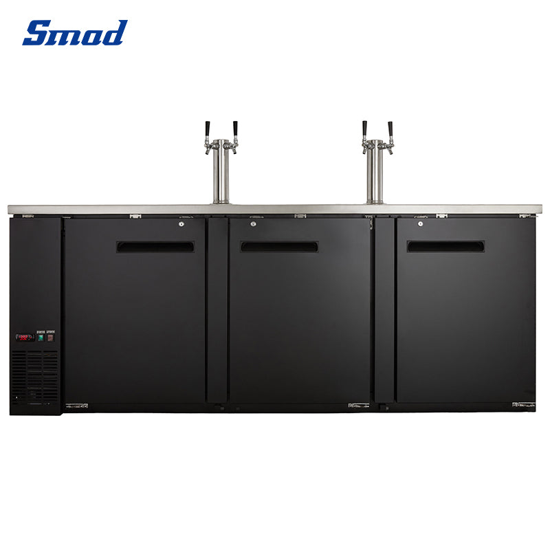 Smad 32.4 cu.ft. 3 Door Direct Draw Beer Dispenser