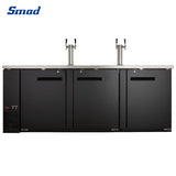 Smad 32.4 cu.ft. 3 Door Direct Draw Beer Dispenser