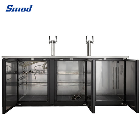 Smad 32.4 cu.ft. 3 Door Direct Draw Beer Dispenser